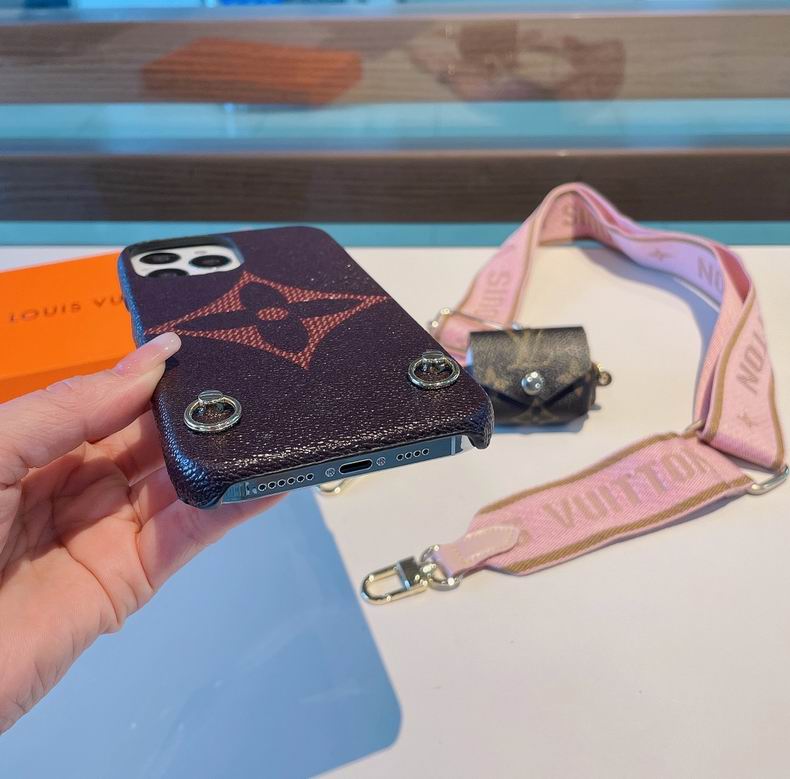 LV Design Crossbody Phone Case For I Pro Max for 3