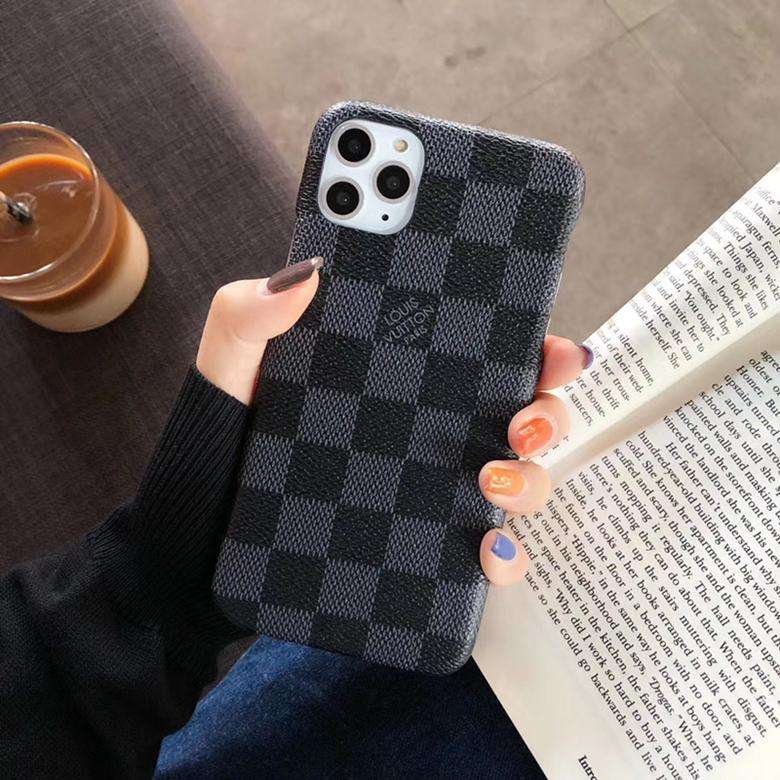 Classic Style Leather Back Cover Case iPhone X Xs Xsmax 11 12 13 14 15 16 Pro Max Plus