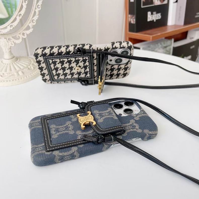 Celine iPhone Case Crossbody Cover I Pro Max for 13-pro-max