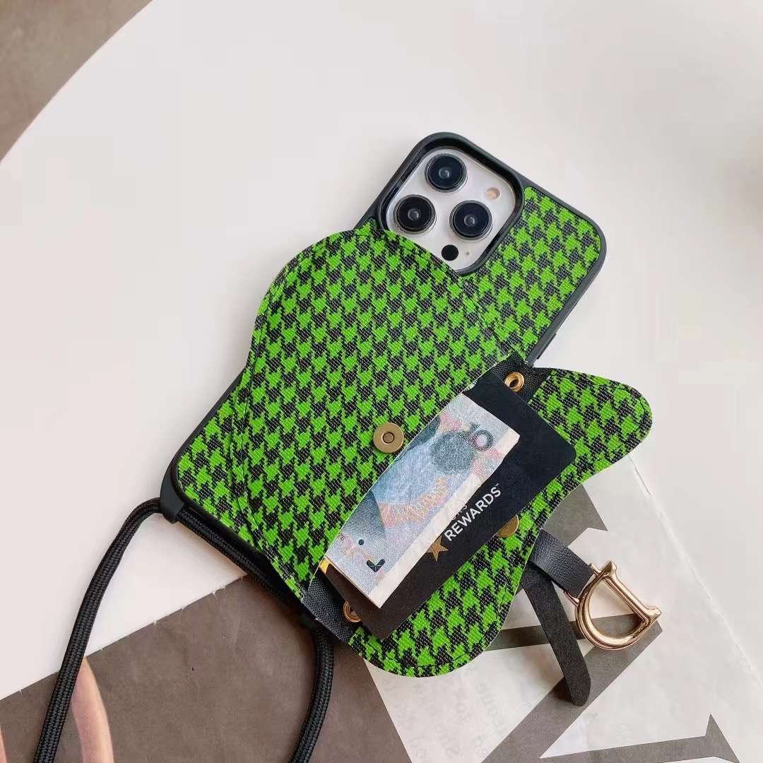 Luxury Canvas Crossbody Case I Pro Max for 12