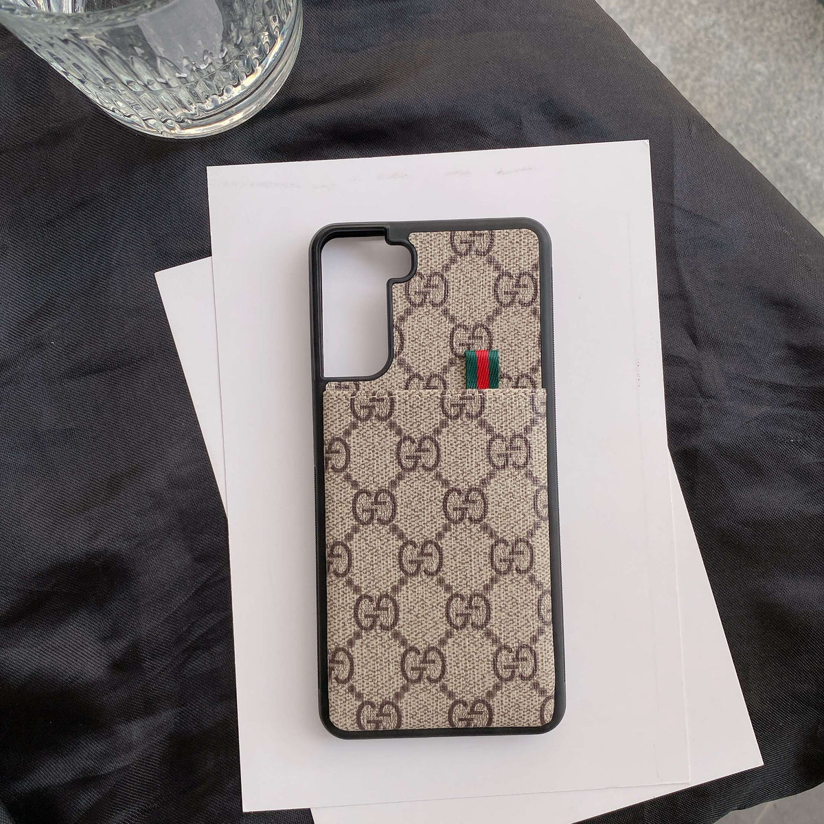 Fashion Leather Samsung Designer Phone Case For S 20 21 22 Plus Ultra for s21