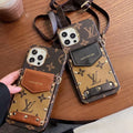 LV Crossbody Phone Case Card Holder Wallet For I Pro Max Plus for 11