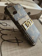 Monogram Leather Phone Case For I Pro Max for 11-pro-max