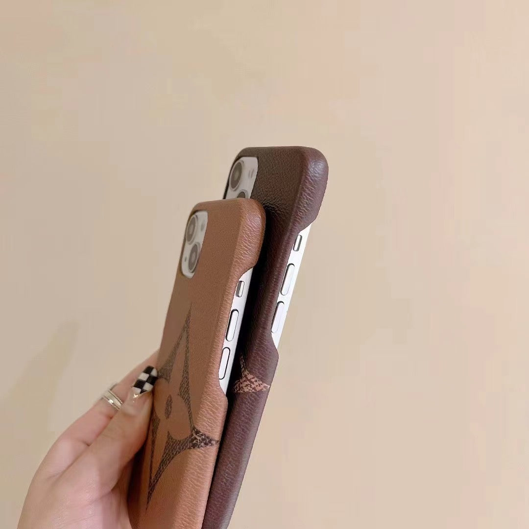 Brown Single Monogram Phone Case For I Pro Max for 11-pro