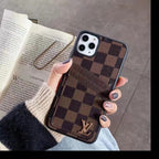 Duel Card Slot Leather Back Cover Case I Pro Max Plus for 11-pro