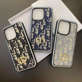 Dior iPhone Case Card Holder For 11 12 13 14 15 16 Pro Max Plus Series