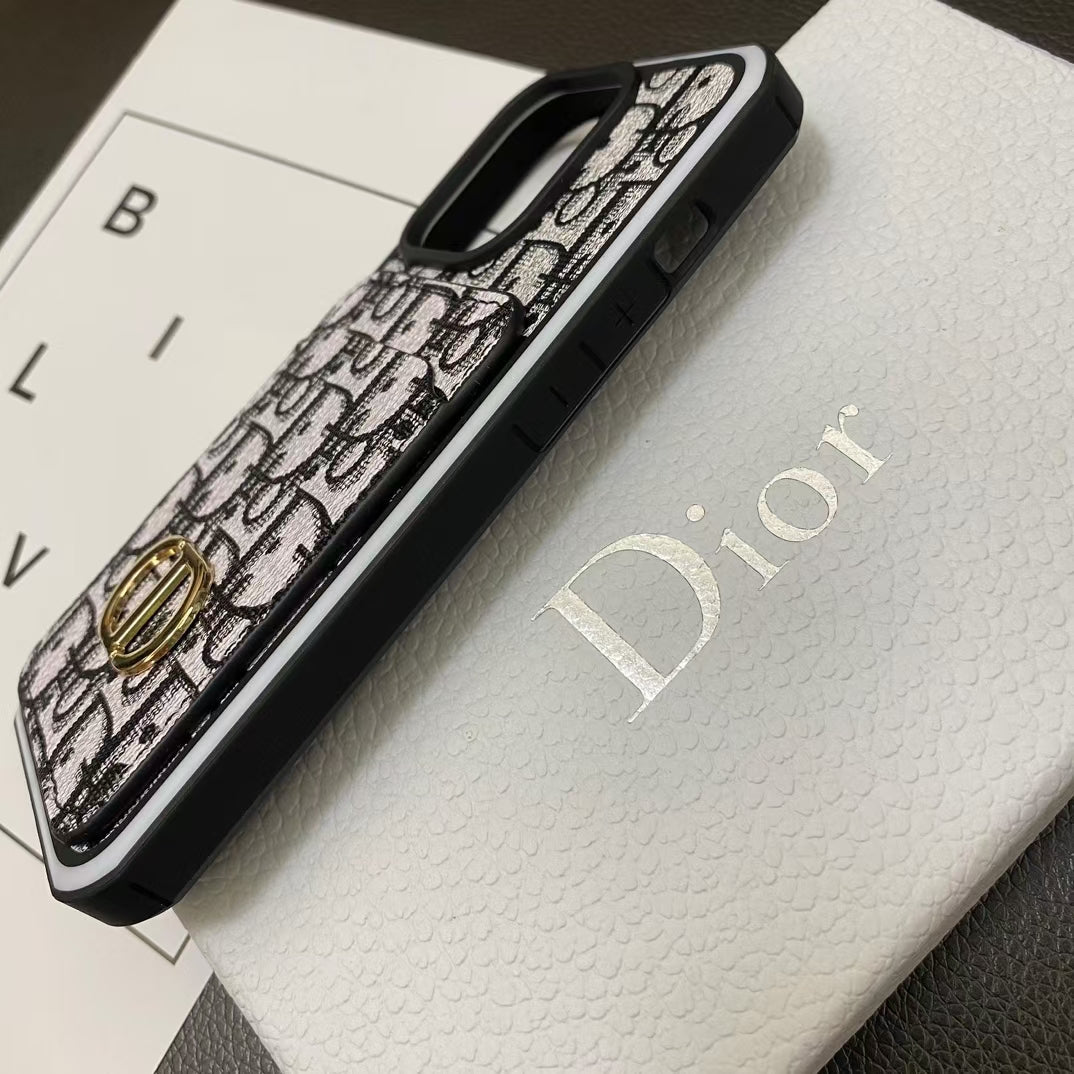 Classic Dior iPhone Case 16 Pro Max Plus 15 14 13 12 11 for 11-pro