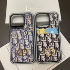 Classic Dior iPhone Case 16 Pro Max Plus 15 14 13 12 11 for 12-pro