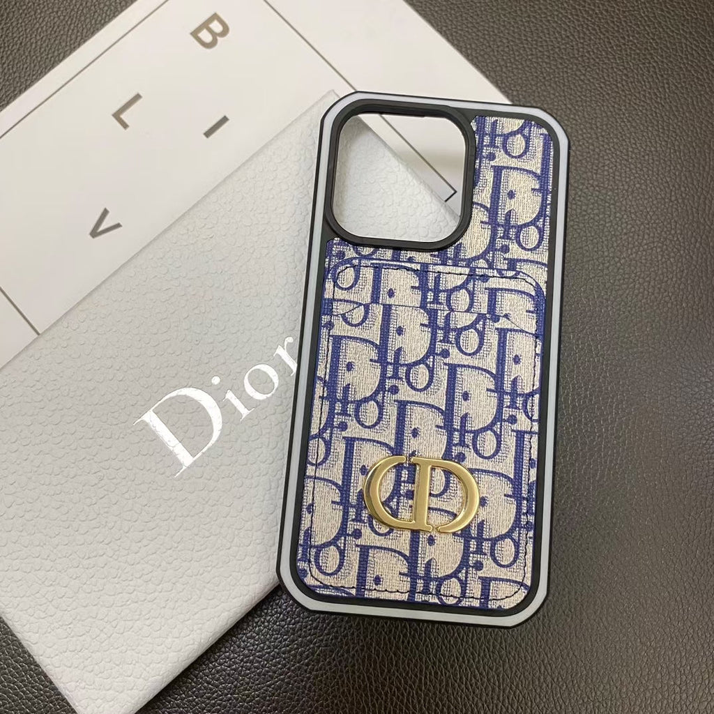 Classic Dior iPhone Case 16 Pro Max Plus 15 14 13 12 11