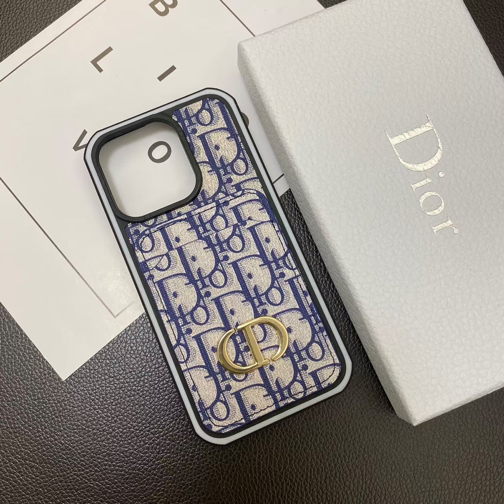 Classic Dior iPhone Case 16 Pro Max Plus 15 14 13 12 11