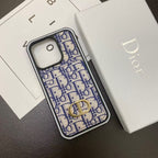 Classic Dior iPhone Case 16 Pro Max Plus 15 14 13 12 11