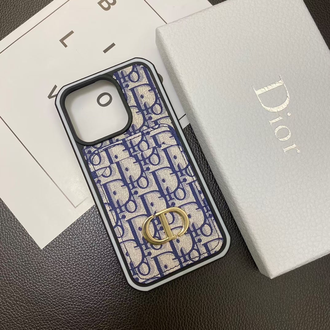 Classic Dior iPhone Case 16 Pro Max Plus 15 14 13 12 11