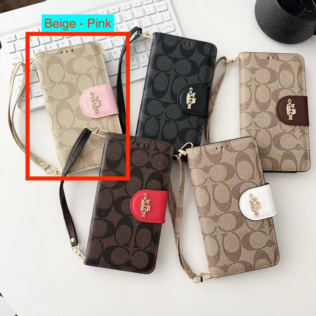Designer Coach Phone Case Wallet Kickstand Style For I Pro Max Plus for 12-pro-max