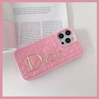Dior iPhone Case 16 Pro Max Plus 15 14 13 12 for 12-pro