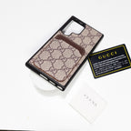 Gucci Samsung Galaxy Phone Case Card Slot For S22 23 24 25 26 Ultra Plus Series for s23-ultra