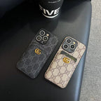 Gucci Card Holder Case iPhone 16 / 16 Pro / 16 Pro Max / 16 Plus for iphone-16
