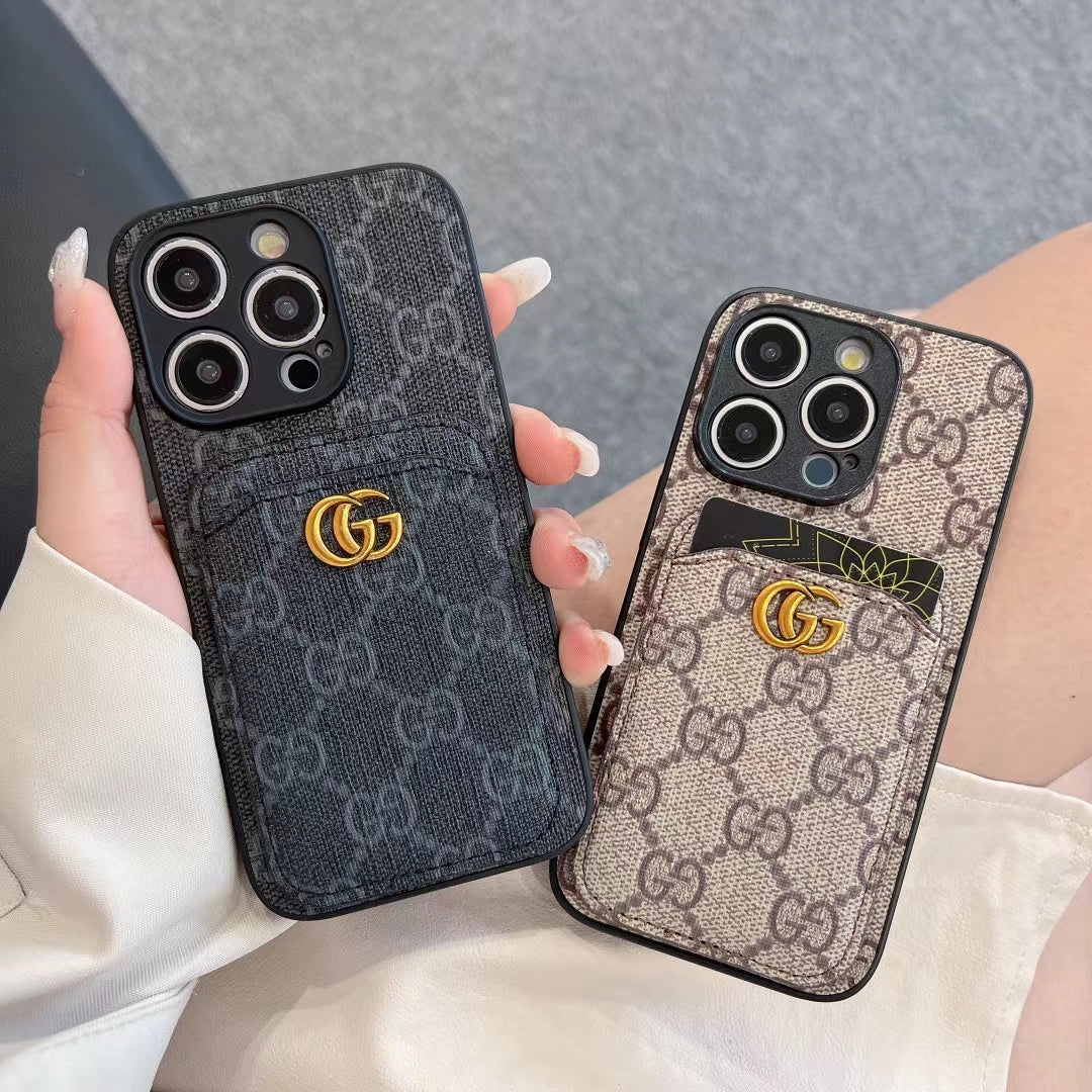 Gucci Card Holder Case iPhone 16 / 16 Pro / 16 Pro Max / 16 Plus for iphone-16-pro