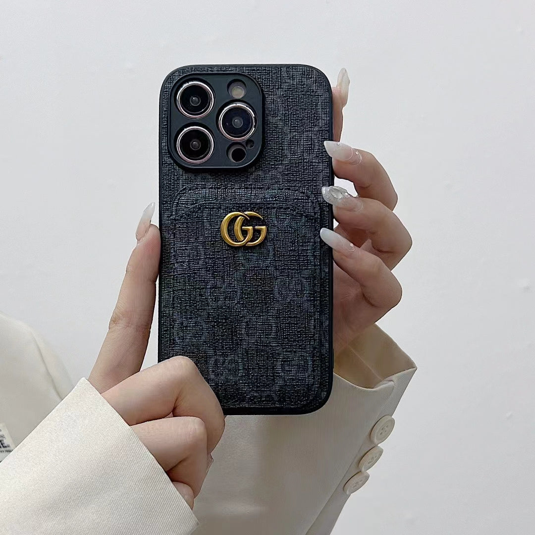 Gucci Card Holder Case iPhone 16 / 16 Pro / 16 Pro Max / 16 Plus for iphone-16-pro
