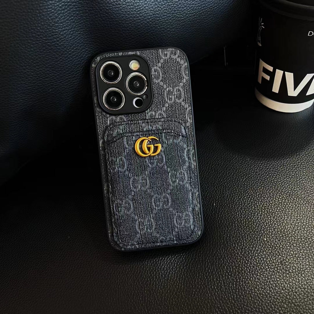 Gucci Card Holder Case iPhone 16 / 16 Pro / 16 Pro Max / 16 Plus for iphone-16-pro-max