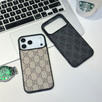 Classic Canvas Pattern iPhone 17 Series G Style iPhone Case