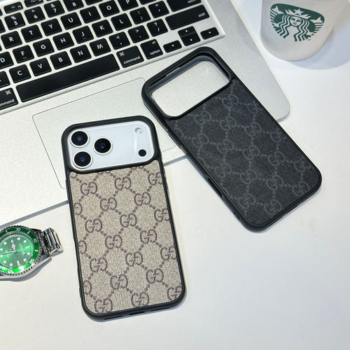 Classic Canvas Pattern iPhone 17 Series G Style iPhone Case