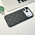 Classic Canvas Pattern iPhone 17 Series G Style iPhone Case