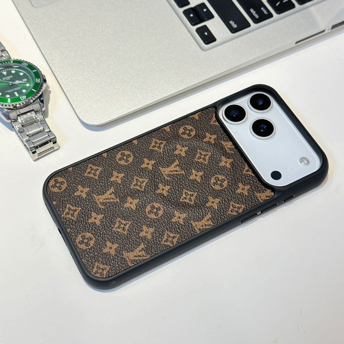 iPhone 17 Series MagSafe Phone Case LV Style for 17-air