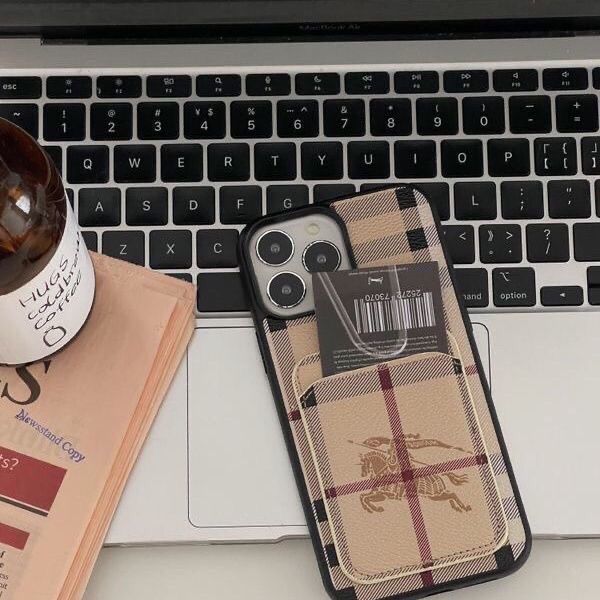 iPhone Case Burberry Style For 12 13 14 15 16 Pro Max Series for 12-pro-max