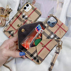 Designer Crossbody Wallet Case For I Pro Max / Bb Leather for 12