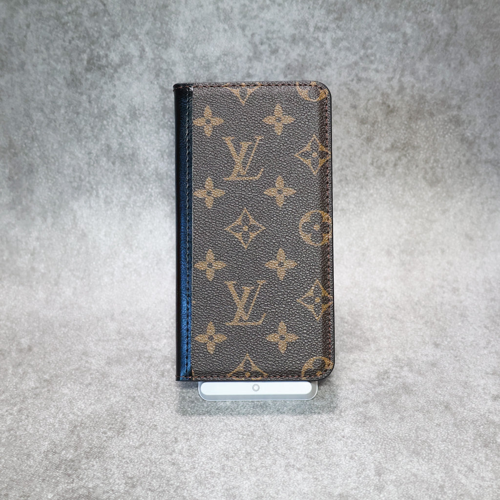 iPhone Wallet Case LV Leather For 12-17 / Pro / Pro Max / Plus for 13-pro
