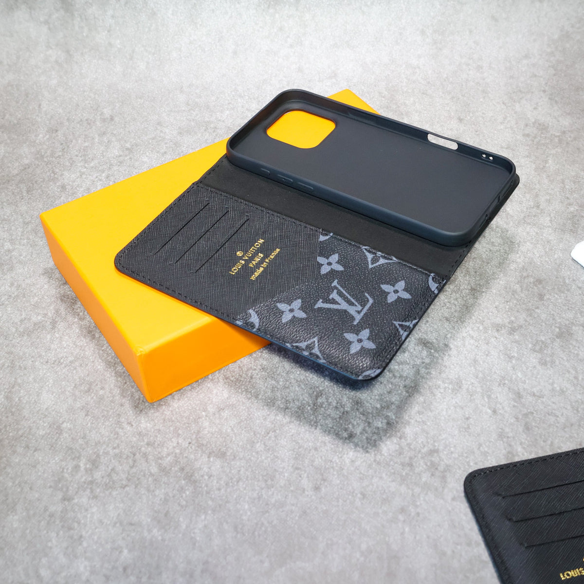 iPhone Wallet Case LV Leather For 12-17 / Pro / Pro Max / Plus for 12-pro-max