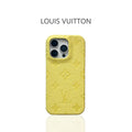 Yellow Luxury Phone Case for iPhone 12