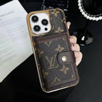 Louis V Phone Case Card Holder I Pro Max for 12