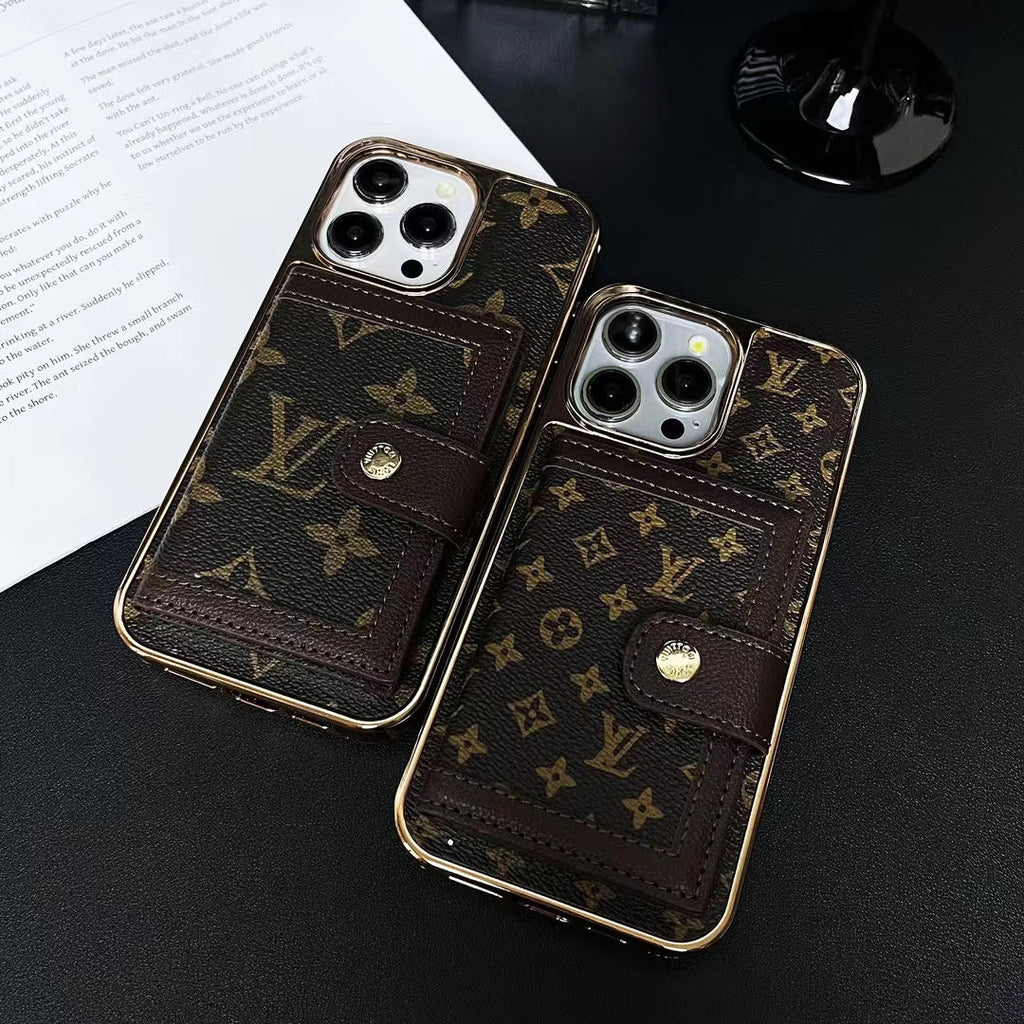 Louis V Phone Case Card Holder I Pro Max for 12-pro-max