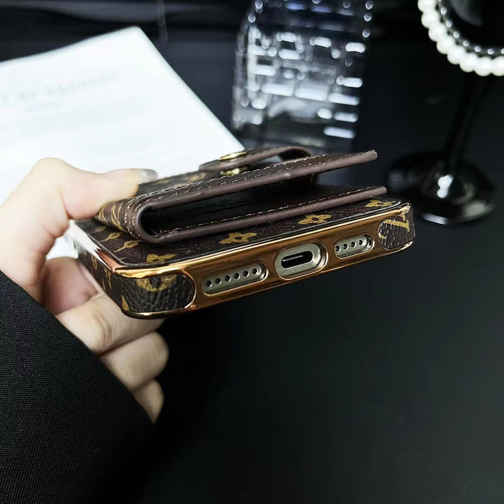 Louis V Phone Case Card Holder I Pro Max for 12-pro