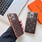 LV Monogram Phone Case For iPhone 16 Pro Max Plus Series for iphone-16