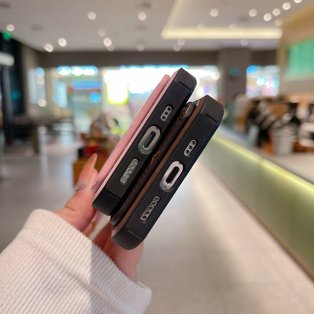Luxury Phone Case Card Holder iPhone 16 Pro Max Series for 16-pro