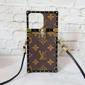 Reverse Monogram Eye Trunk iPhone Case For 11 12 13 14 15 Pro Max Plus Series