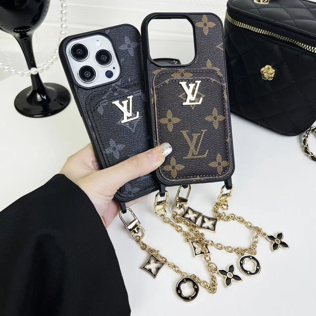 LV Monogram Card Holder Case Wallet For I Pro Max Plus for 11