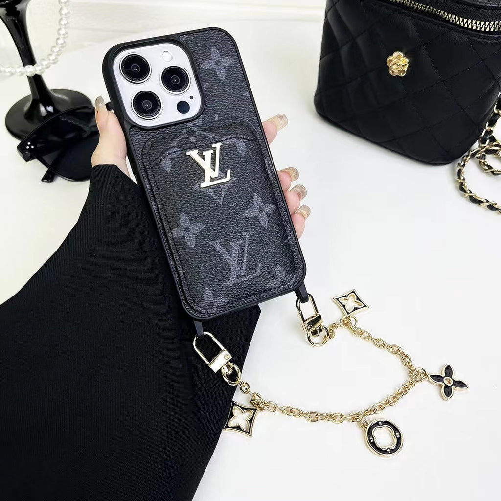 LV Monogram Card Holder Case Wallet For I Pro Max Plus for 12