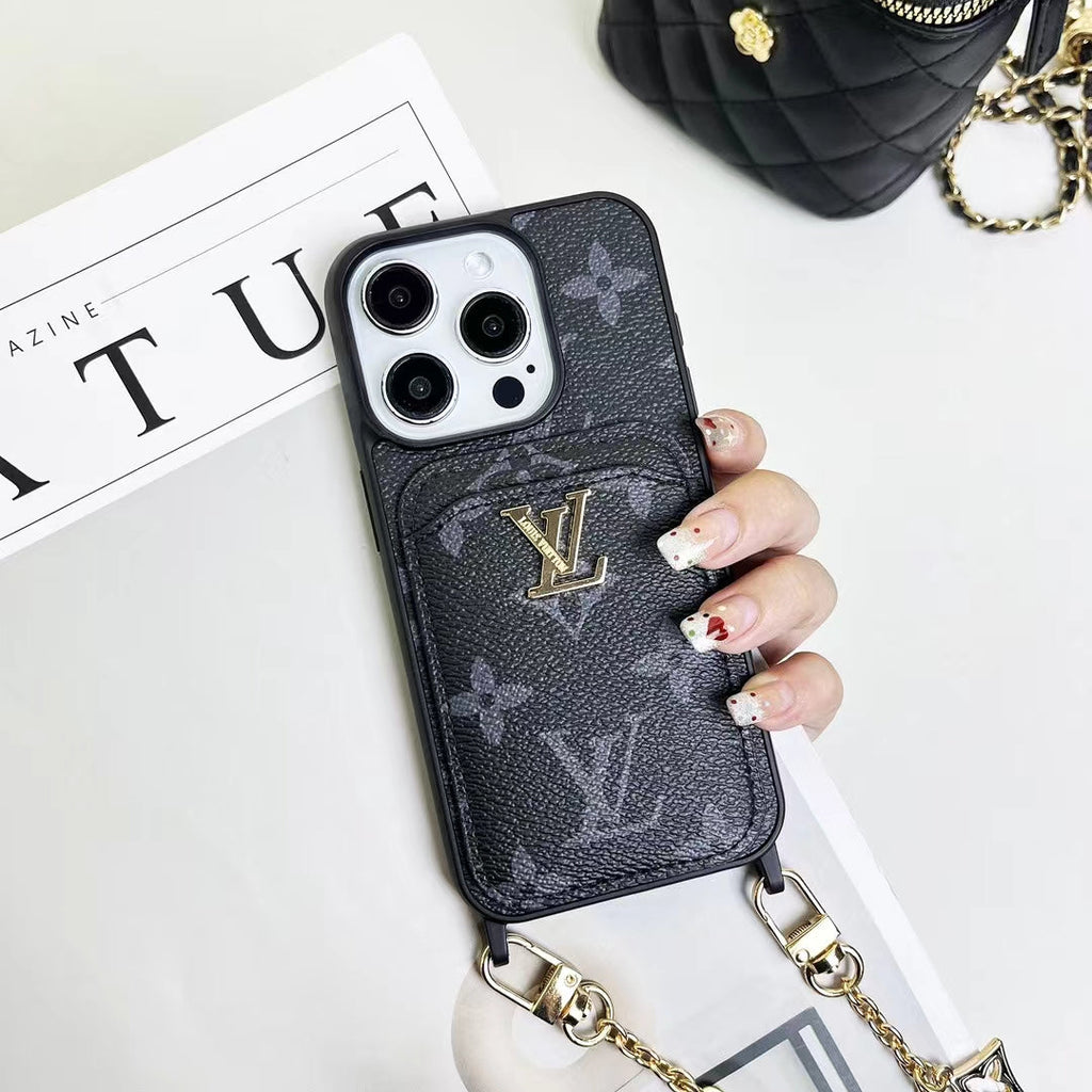 LV Monogram Card Holder Case Wallet For I Pro Max Plus for 11