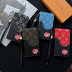 LV Wallet Case iPhone 16 Pro Max Plus 11 12 13 14 15 Series for 12-pro-max