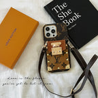 LV Monogram Crossbody Phone Case For I Pro Max for 12-pro-max