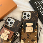 LV Monogram Crossbody Phone Case For I Pro Max for 12
