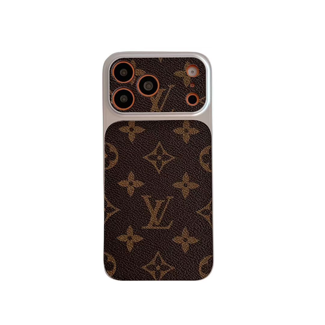Multicolor Monogram LV-Style Phone Case For iPhone 13-17 / Pro / Pro Max / Plus / Air