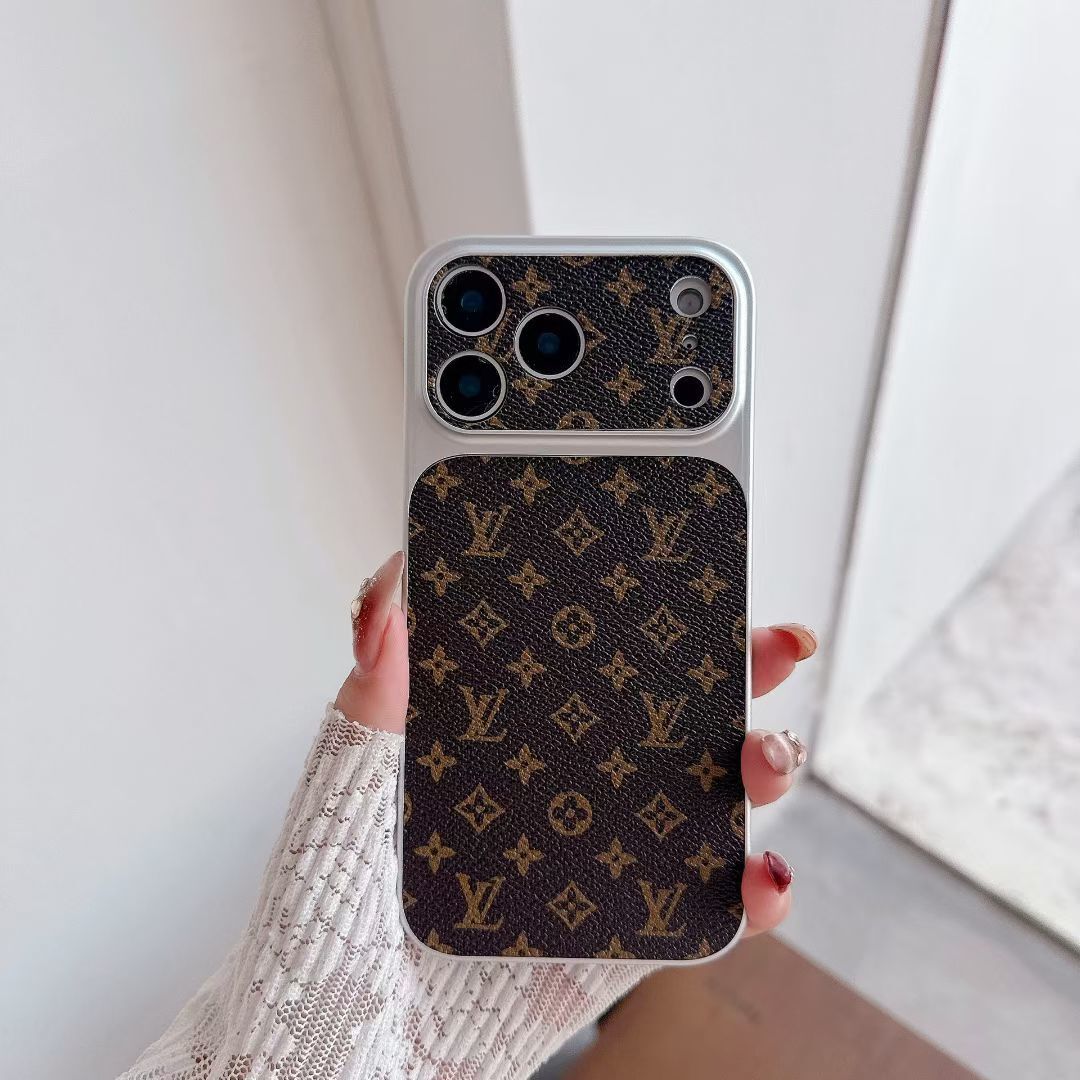 Multicolor Monogram LV-Style Phone Case For iPhone 13-17 / Pro / Pro Max / Plus / Air