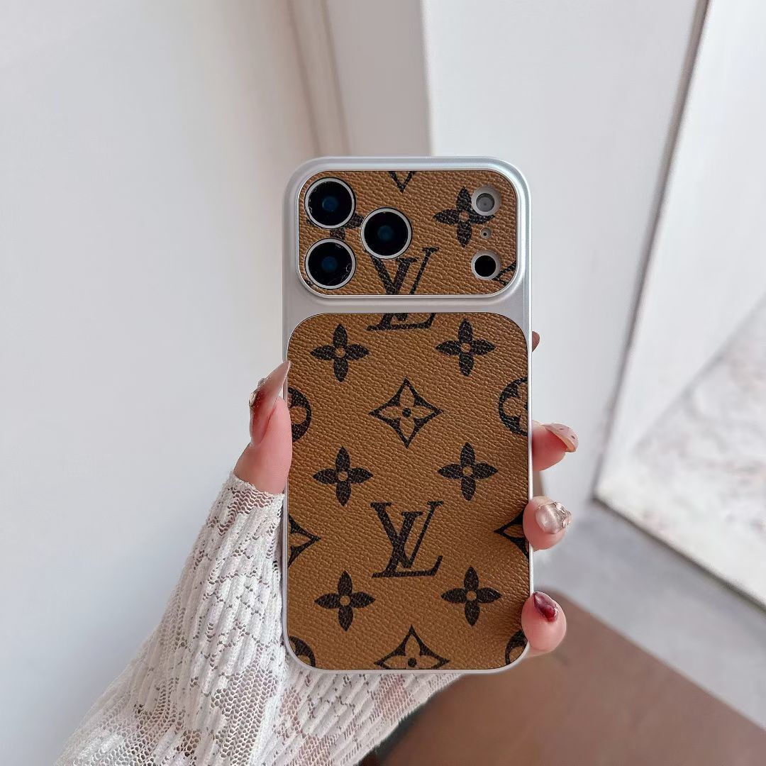 Multicolor Monogram LV-Style Phone Case For iPhone 13-17 / Pro / Pro Max / Plus / Air
