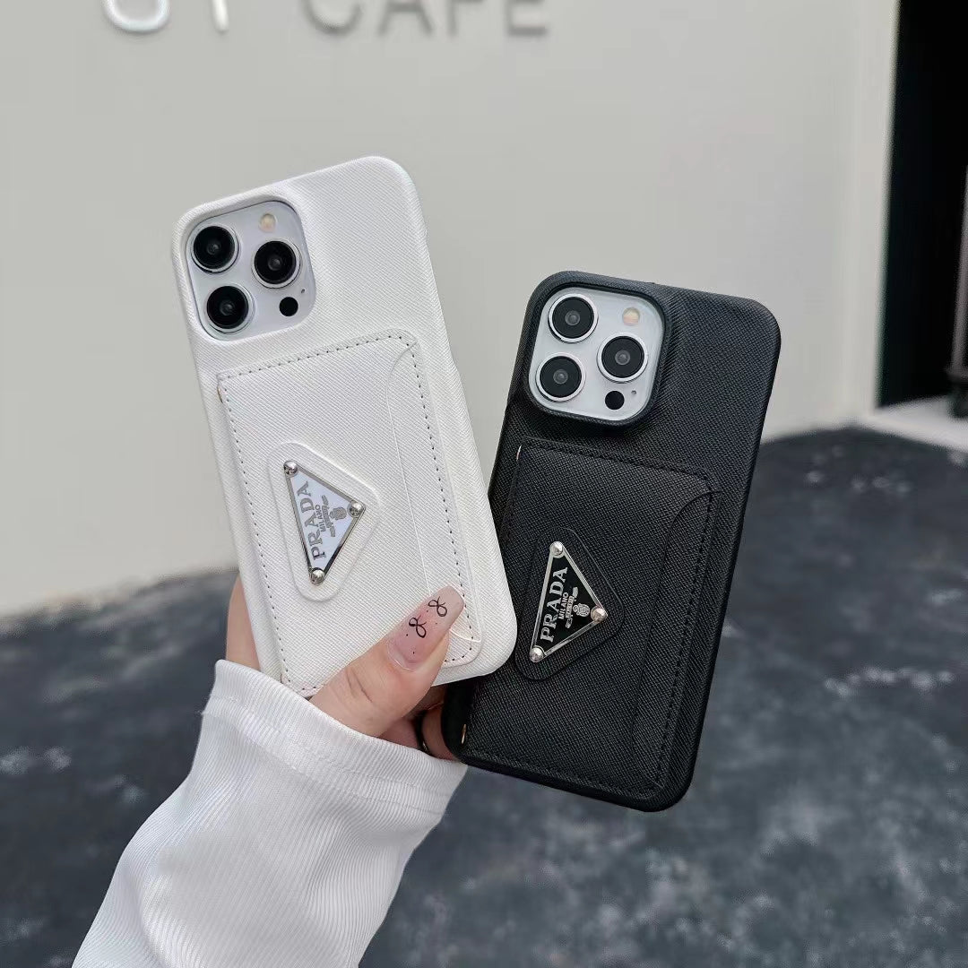 Prada iPhone Case 16 Pro Max Plus 15 14 13 12 11 for 11-pro-max