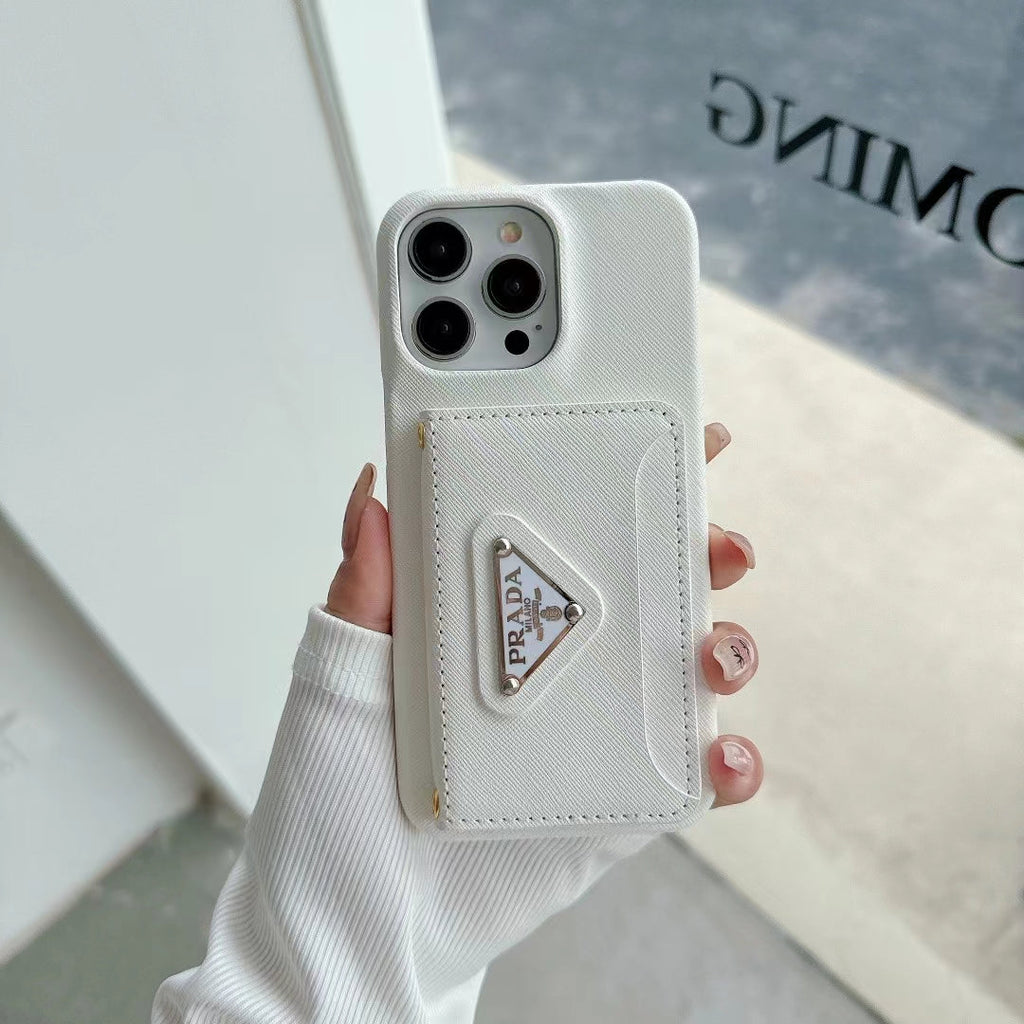 Prada iPhone Case 16 Pro Max Plus 15 14 13 12 11 for 11-pro-max