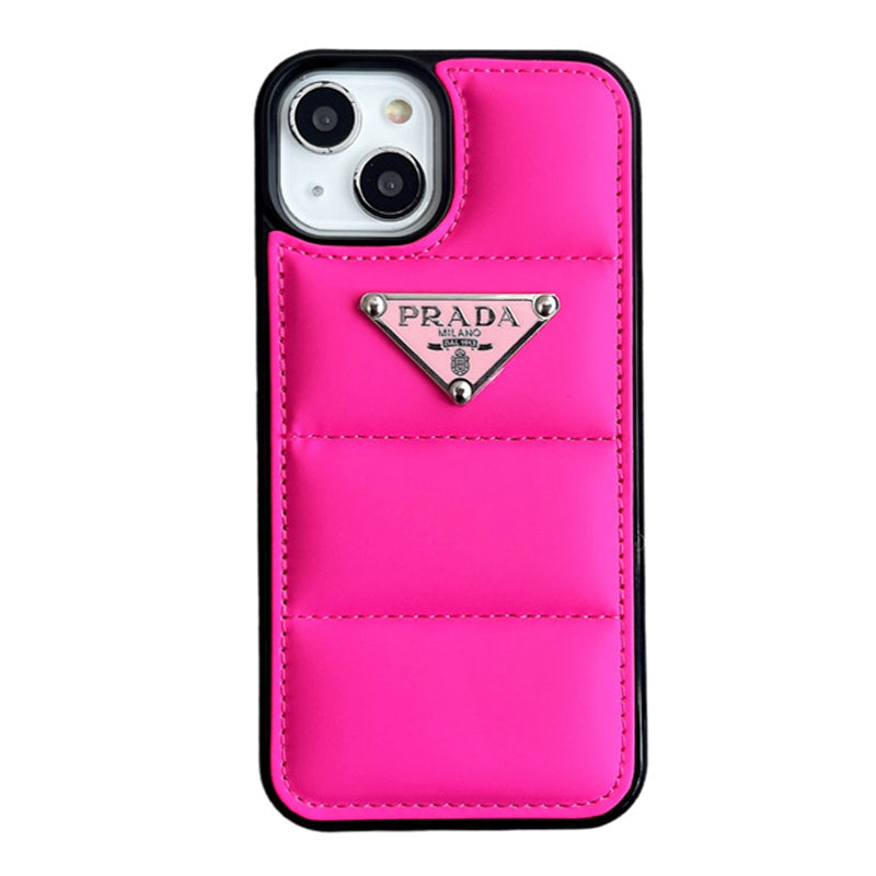 Rose Red Down Jacket iPhone Case for iPhone 12